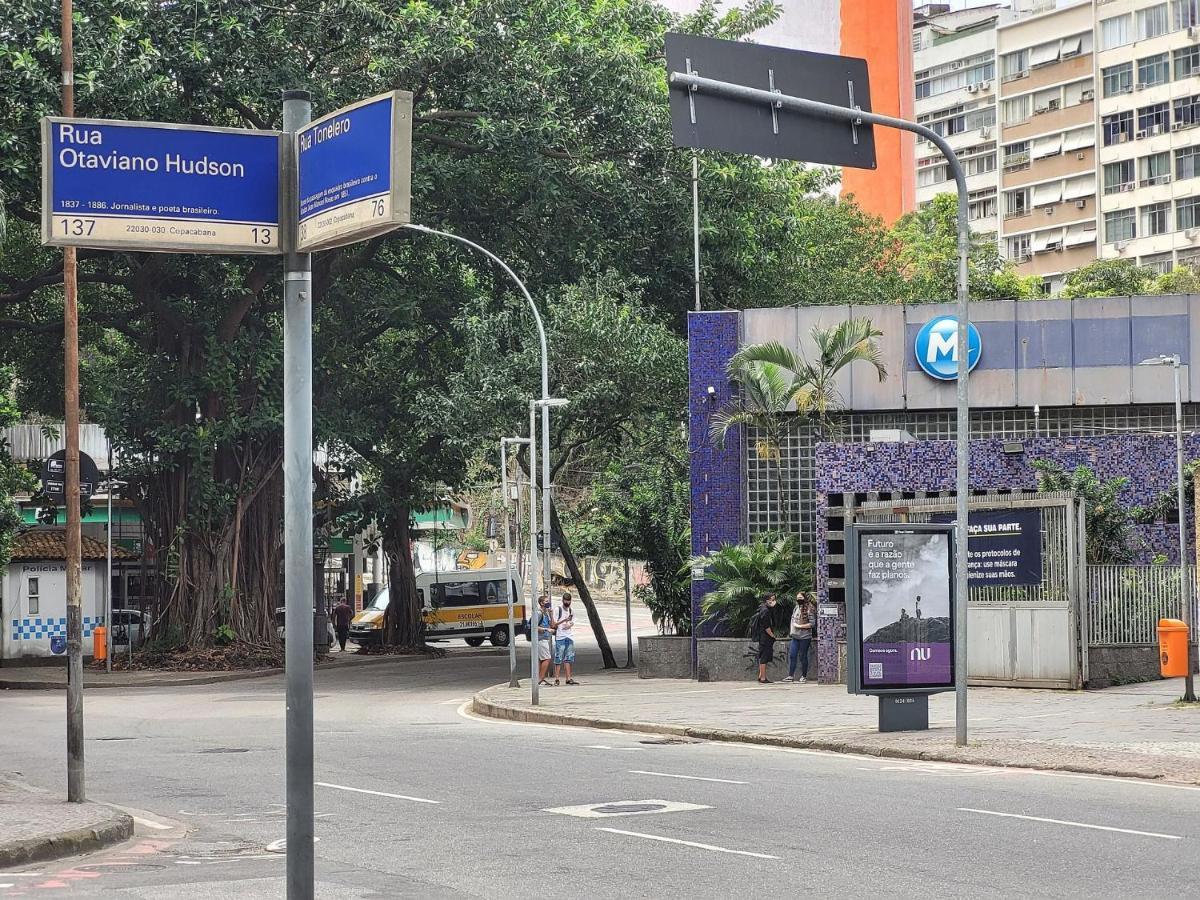 Voyagevip - Copacabana 03 Quartos Proximo Ao Metro Rio de Janeiro Eksteriør billede